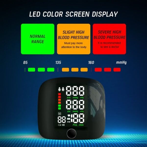 Wrist Electronic BP Monitor
