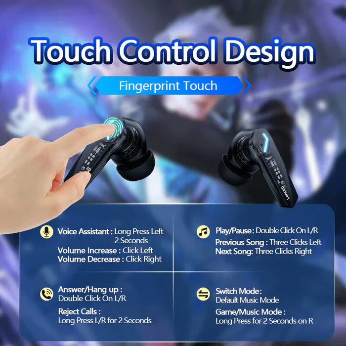 GM2 Pro TWS Wireless Earbuds